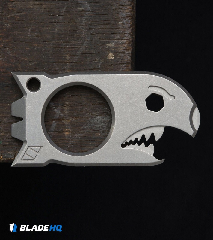 NotoriousEDC Beer Bomb Bottle Opener Titanium - Tumbled